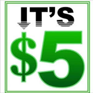 Please look throughout to find $5 items or less.